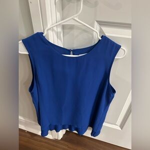 Calvin Klein sleeveless blouse petite large